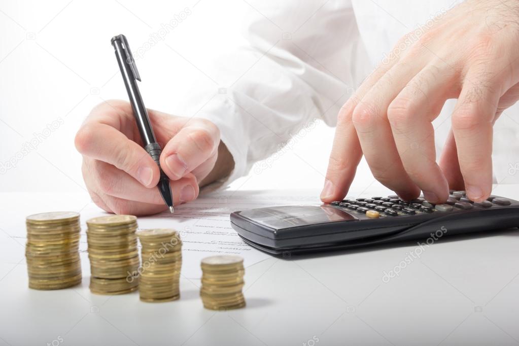 depositphotos 80480326 stock photo business concept businessmans hand counting